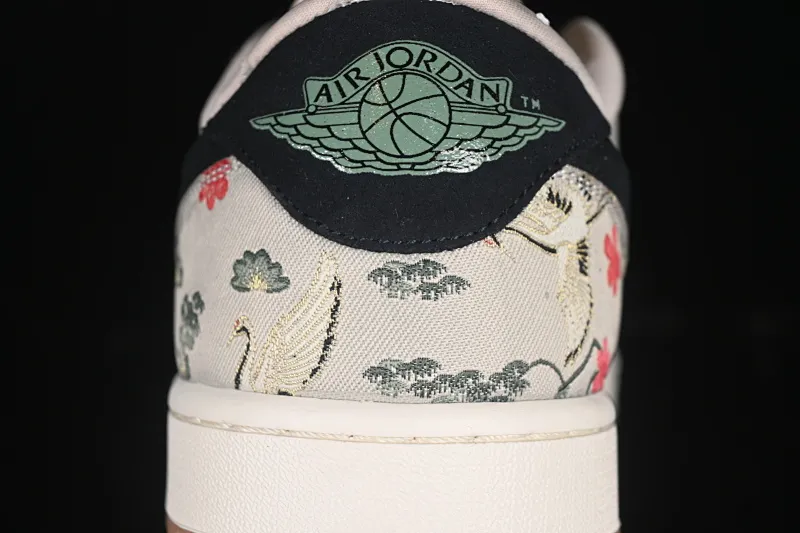 All categories Air Jordan Jordan series basketball shoes Air Jordan 1 Low Rui Hachimura x Air Jordan 1 Low OG "Oatmeal" AJ1 Joe 1 Hachimura co-branded low-top cultural casual sneakers HV8293-100